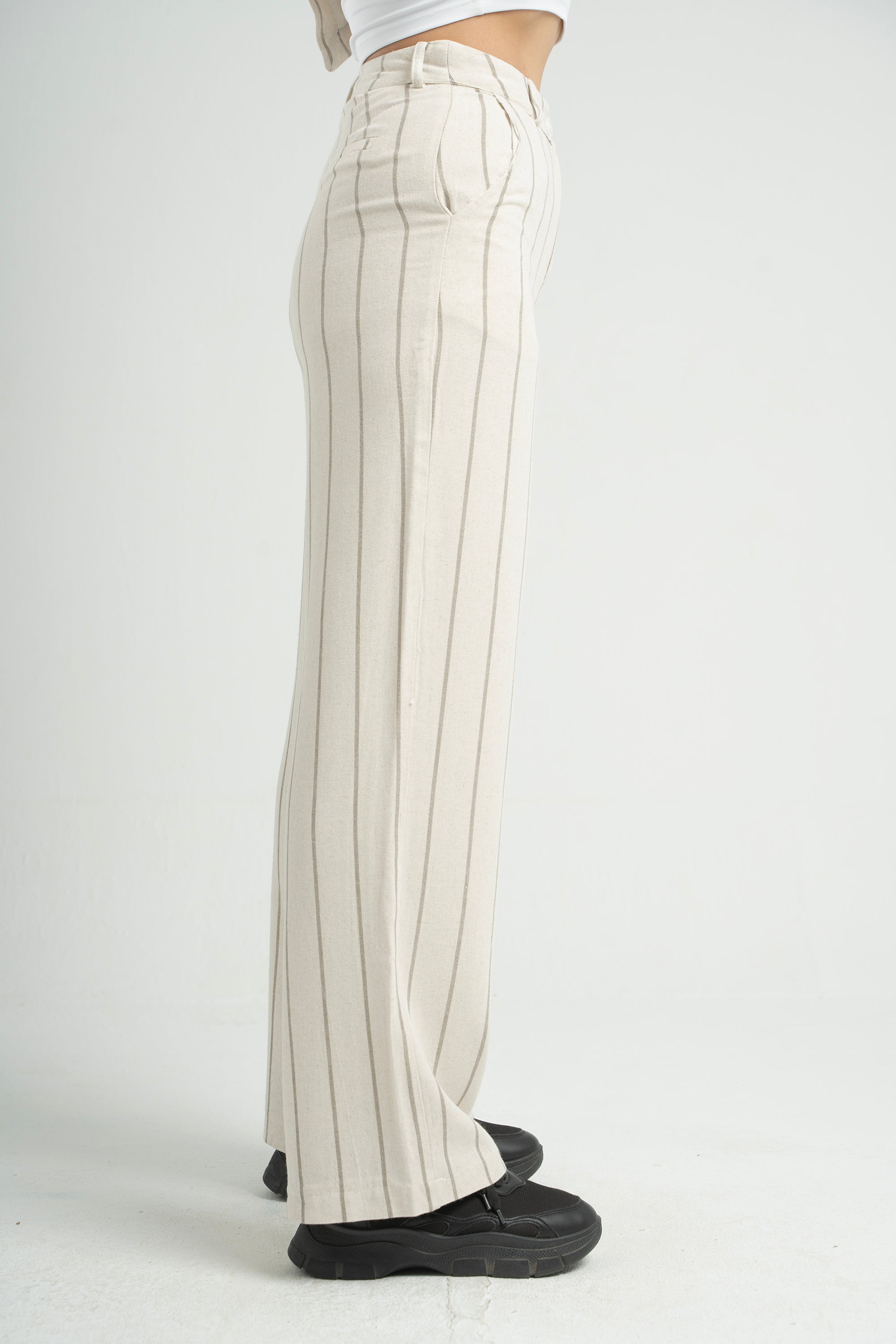 Stripe Linen Pants